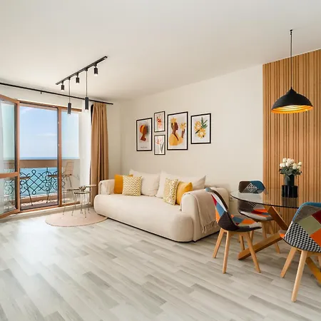 Apartmán Irini- Sea View, Free Parking, Complex Carpe Diem *